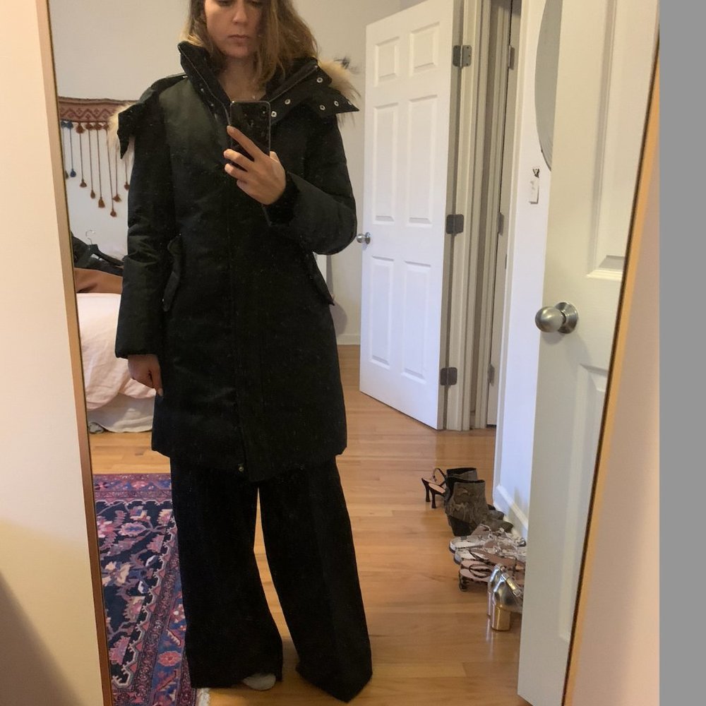 Mackage Kay Parka Coat with Real Fur - Picture 3 of 4